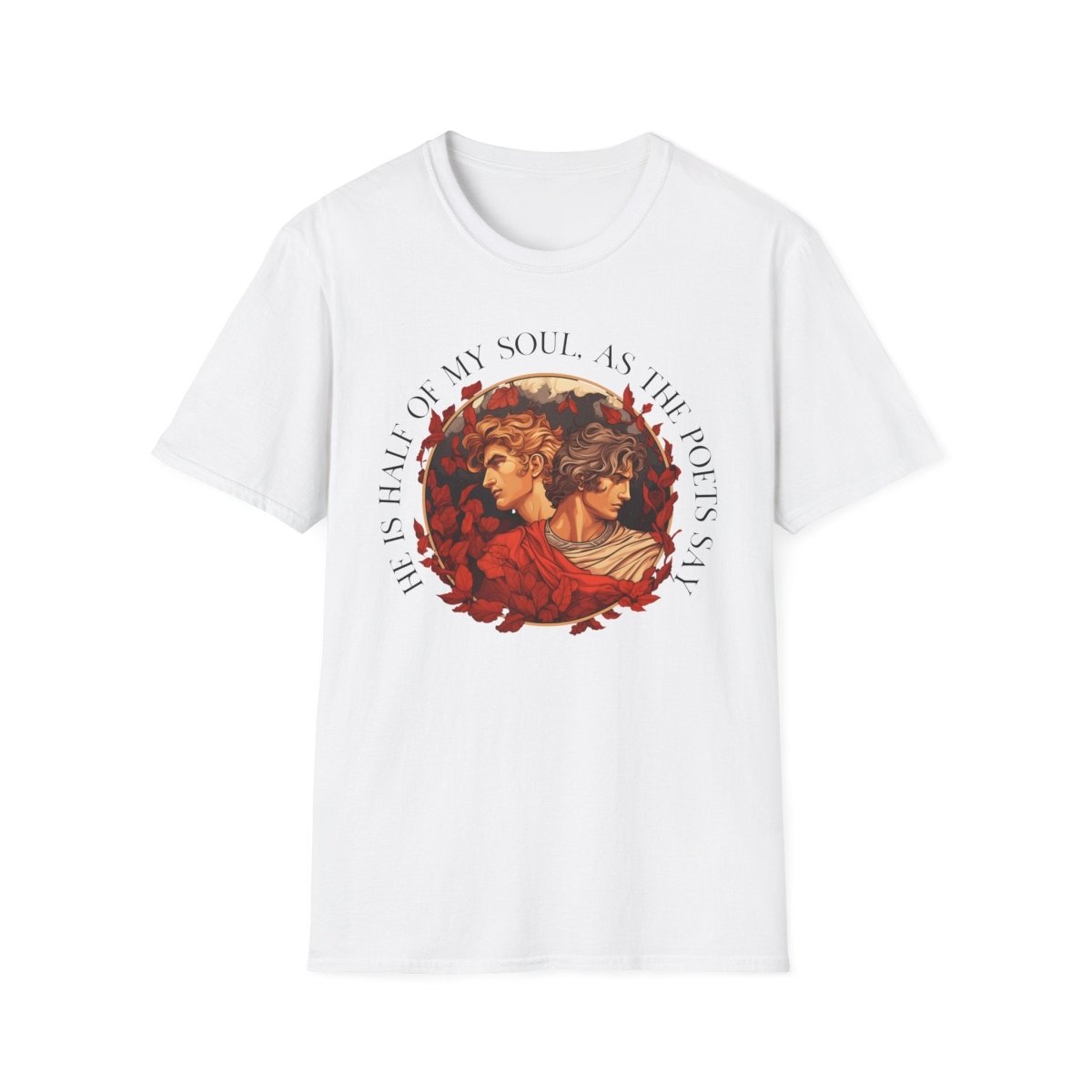 Achilles Patroclus Shirt | Romantasy Soft 100% Cotton Tee