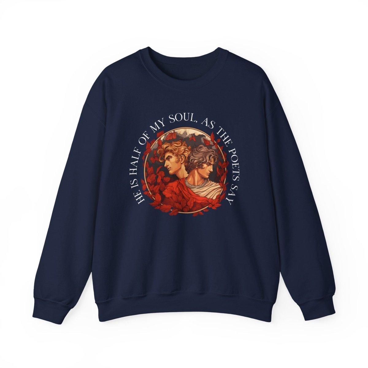 Achilles Patroclus Sweatshirt | Romantasy Cotton Blend Crewneck