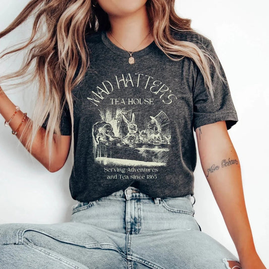 Alice's Adventures in Wonderland Shirt | Soft 100% Cotton Tee