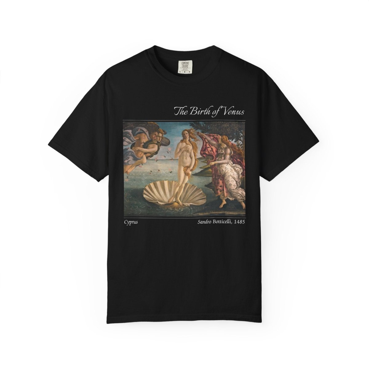 Birth of Venus Shirt | Botticelli Comfort Colors® 100% Cotton Tee