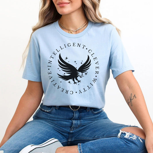 Blue House Shirt | Fantasy Soft 100% Cotton Tee