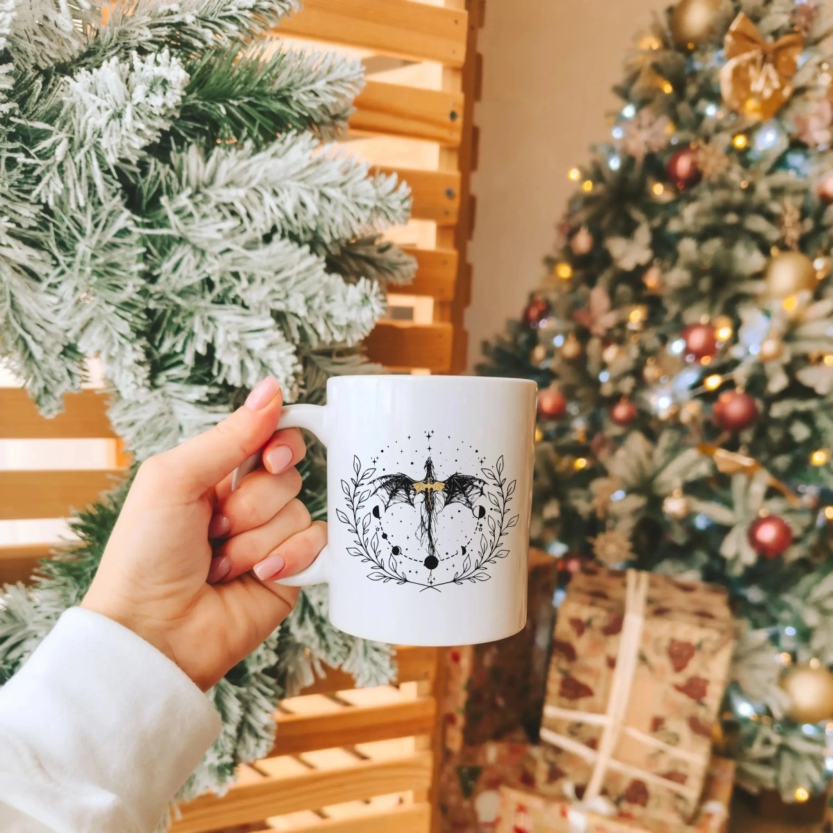 Dragon Rider Ceramic Mug | Romantasy Book Lover Gift