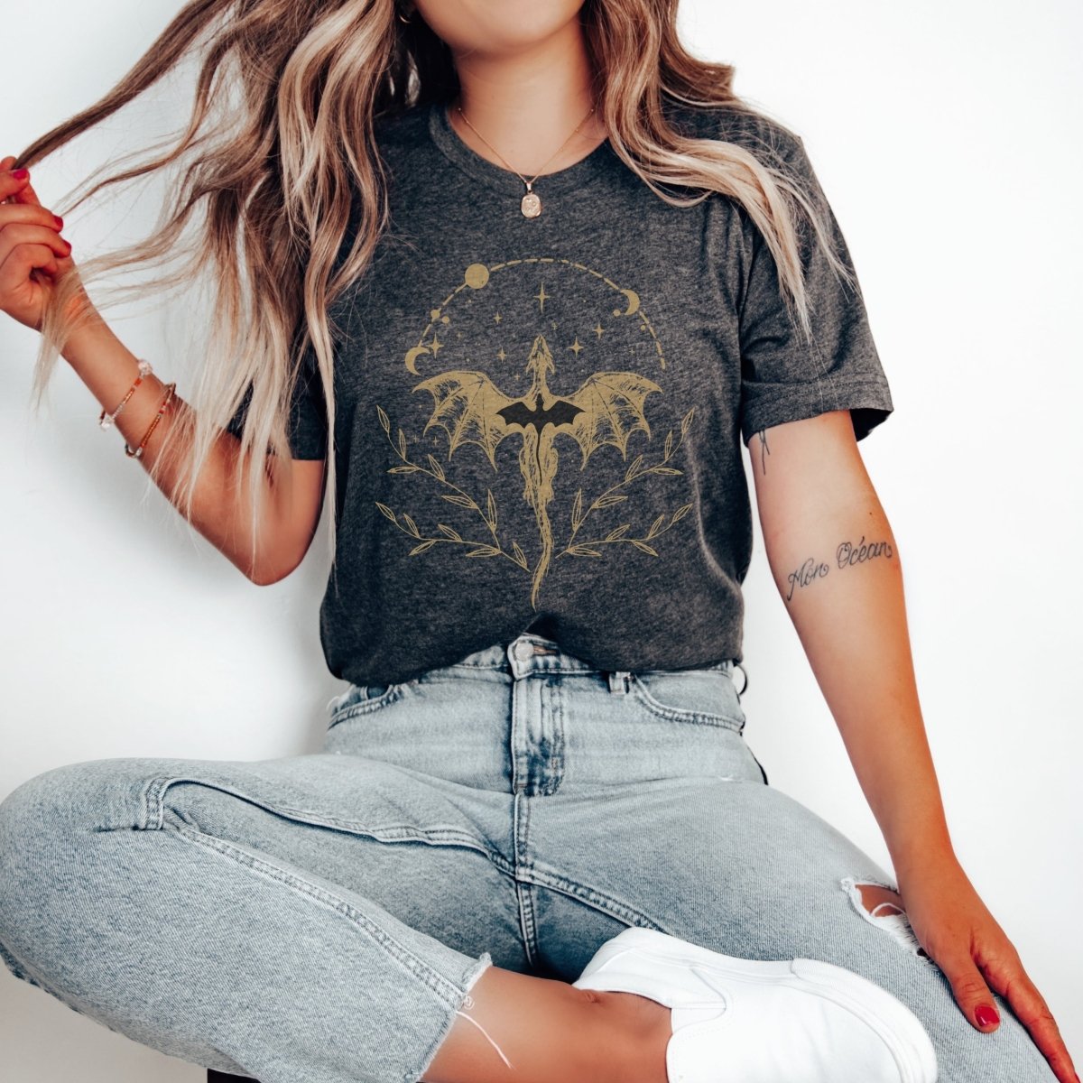 Dragon Rider Shirt | Romantasy 100% Cotton Tee