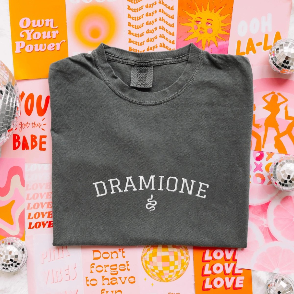 Dramione Fanfic Shirt | Comfort ColorsĀ® Embroidered Cotton Tee
