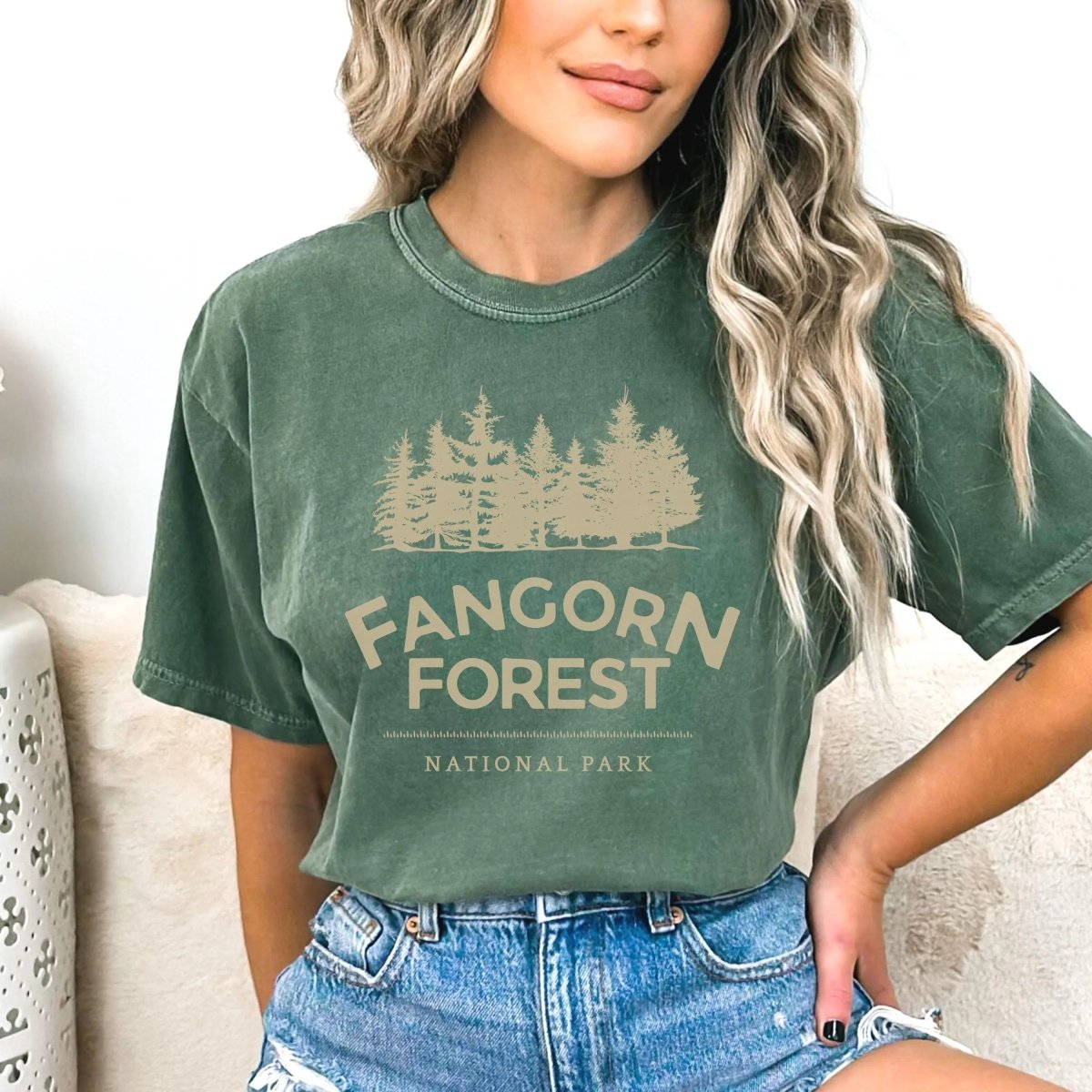 Fangorn Forest National Park Shirt | Fantasy Soft 100% Cotton Tee