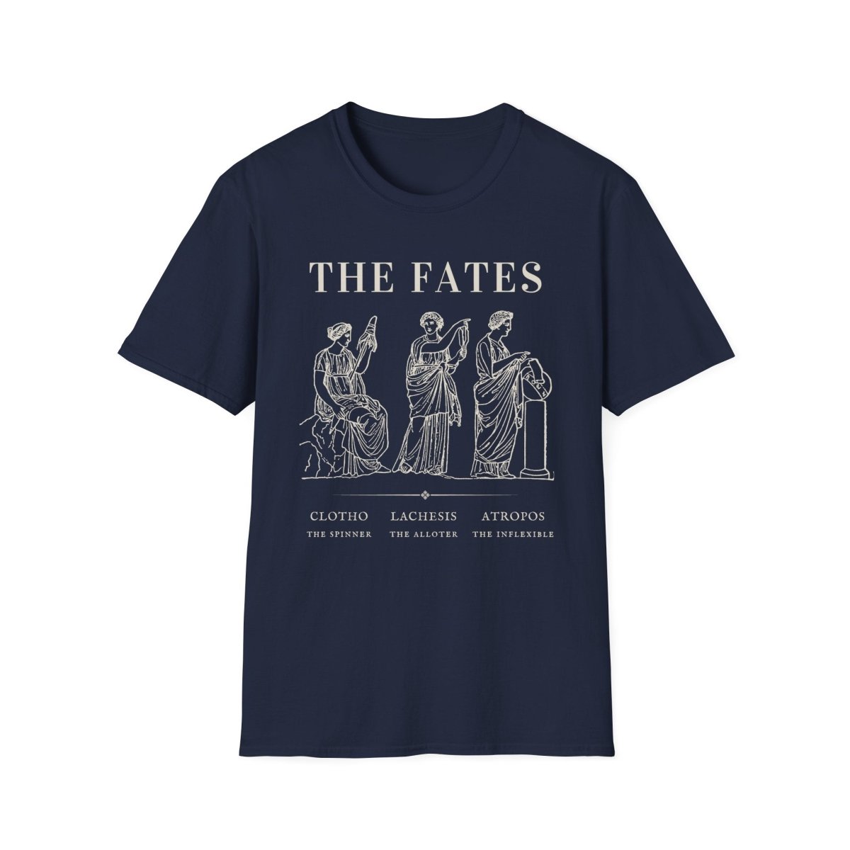 Fates Greek Myth Shirt | Dark Academia Soft 100% Cotton Tee