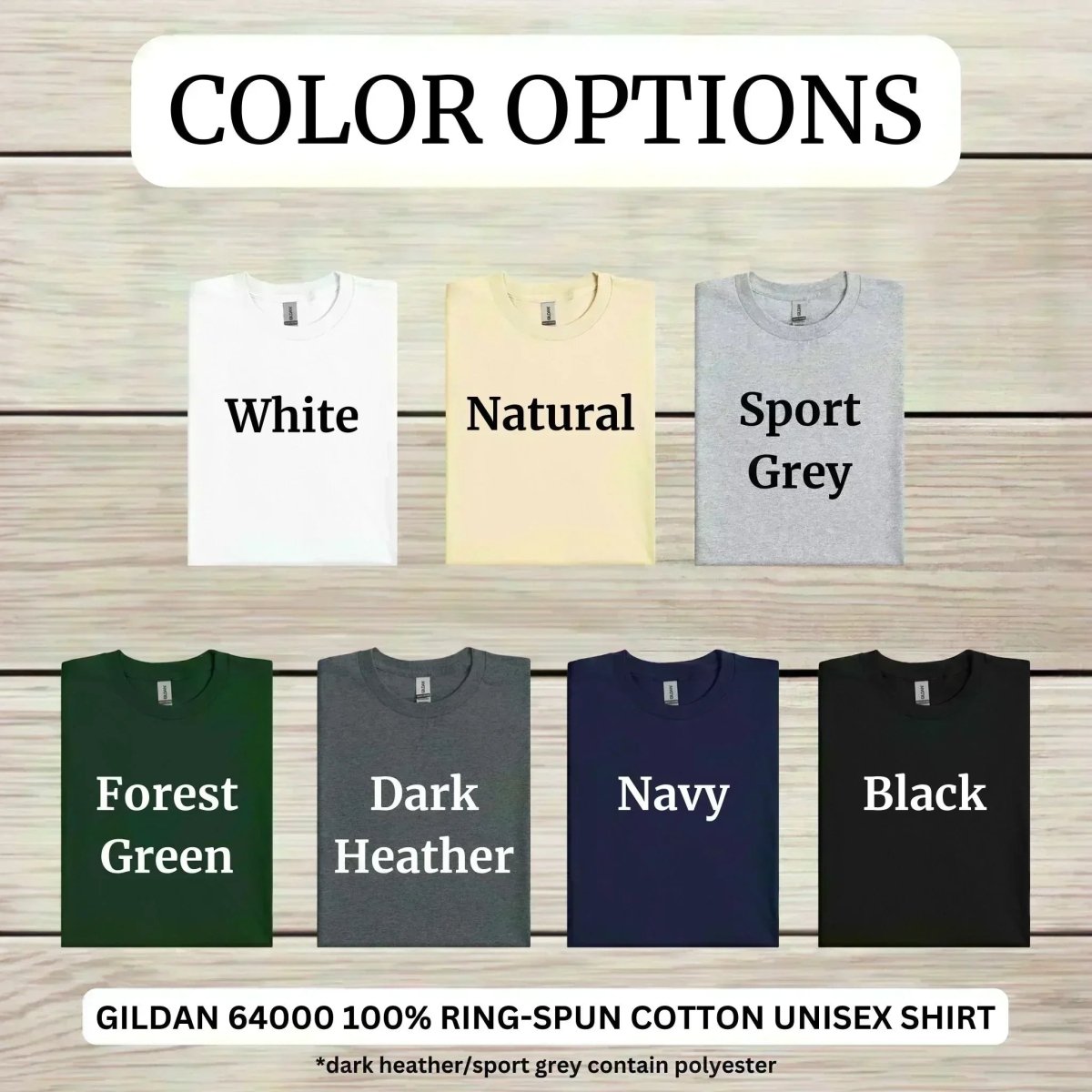 gildan 64000 color options