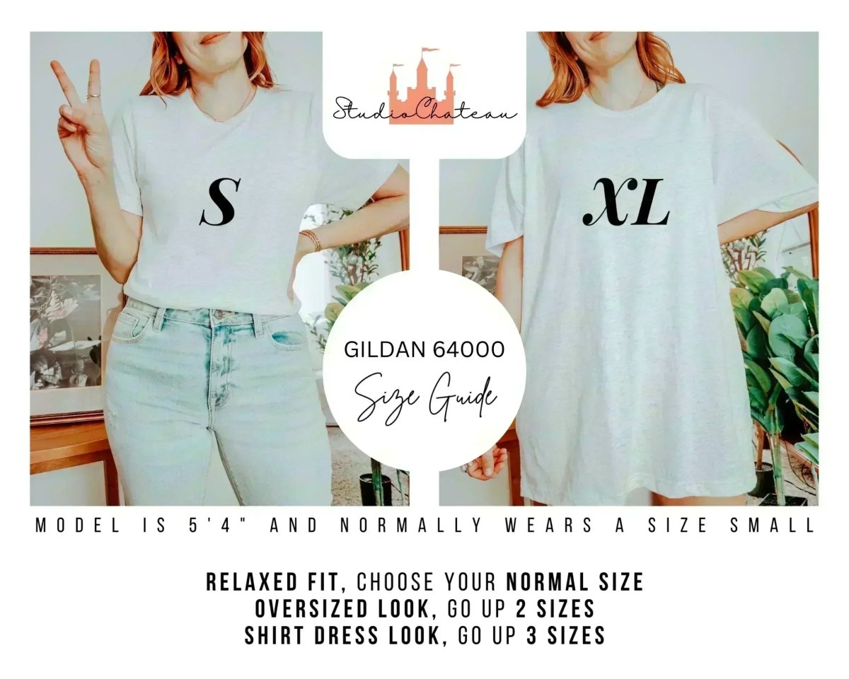 gildan 64000 size guide 2
