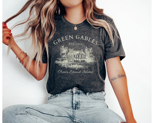 Green Gables Shirt | Book Lover Soft 100% Cotton Tee