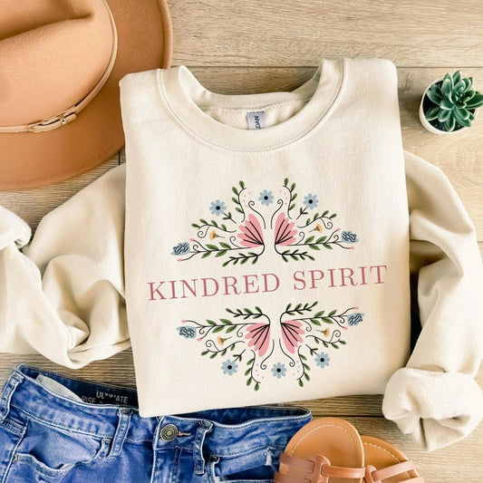 Green Gables Sweatshirt | Kindred Spirit Cotton Blend Crewneck