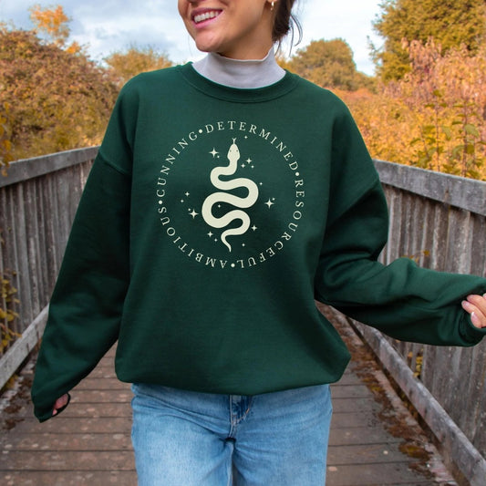 Green House Sweatshirt | Fantasy Cotton Blend Crewneck