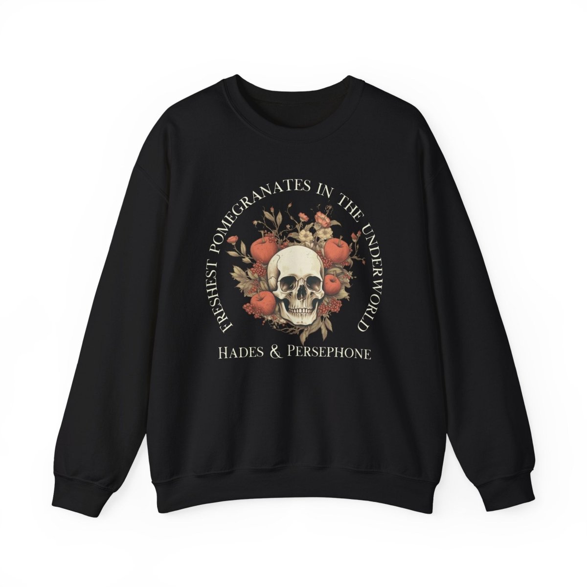 Hades and Persephone Pomegranate Sweatshirt