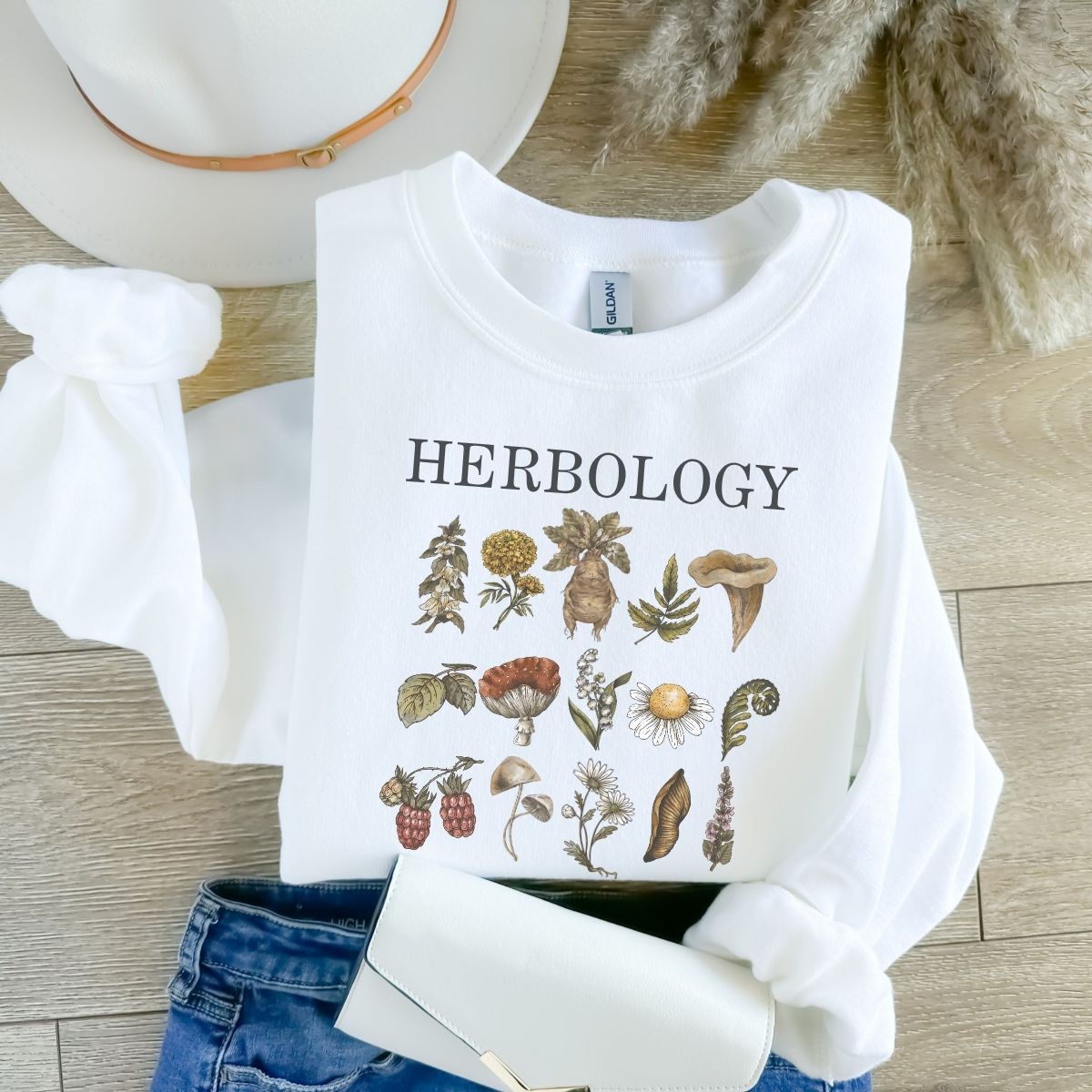 Herbology Sweatshirt | Fantasy Cotton Blend Crewneck