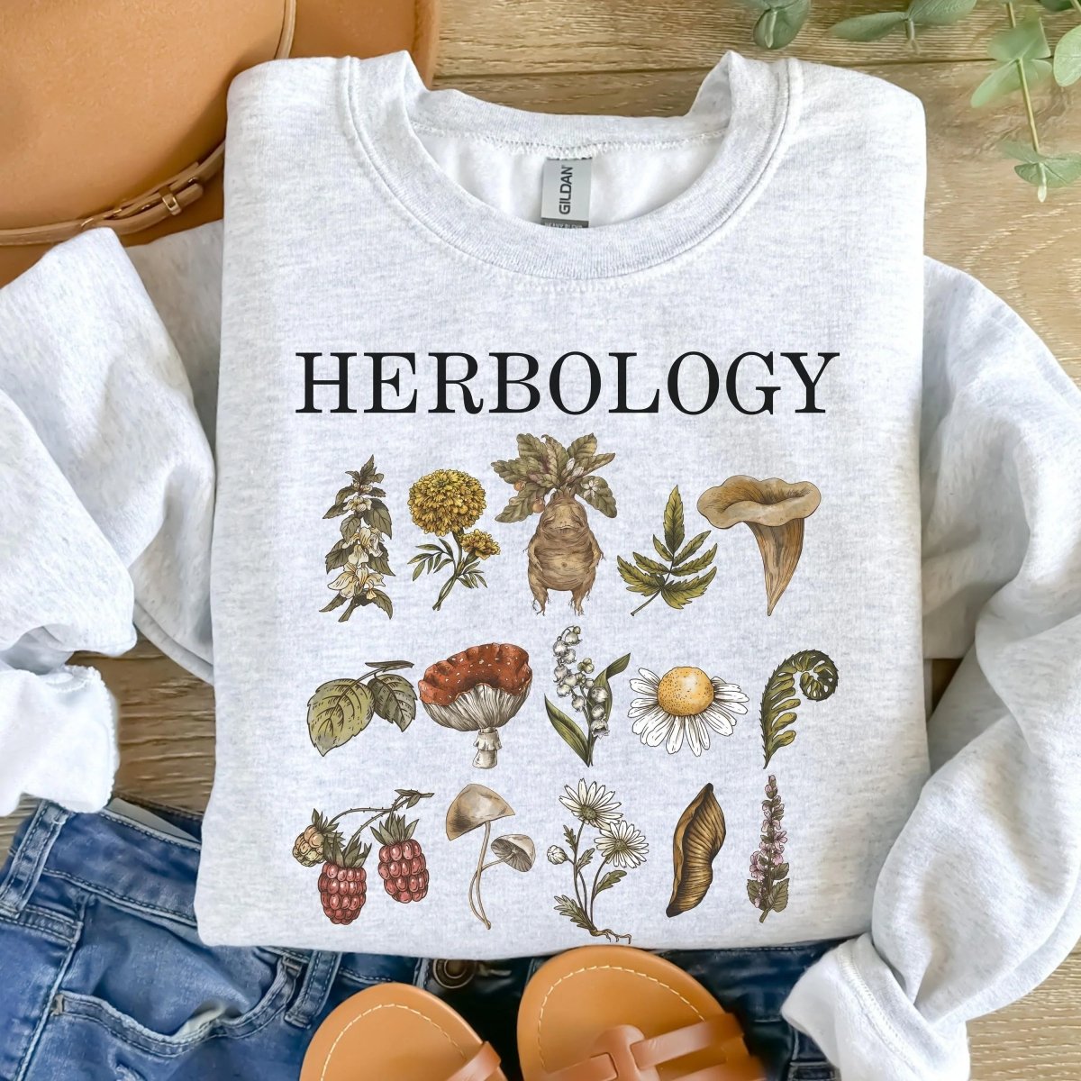 Herbology Sweatshirt | Fantasy Cotton Blend Crewneck