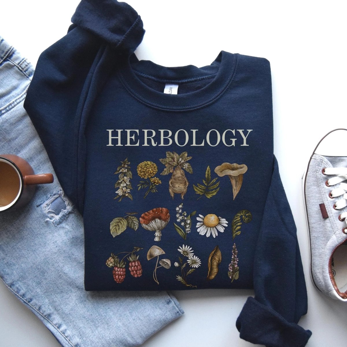 Herbology Sweatshirt | Fantasy Cotton Blend Crewneck