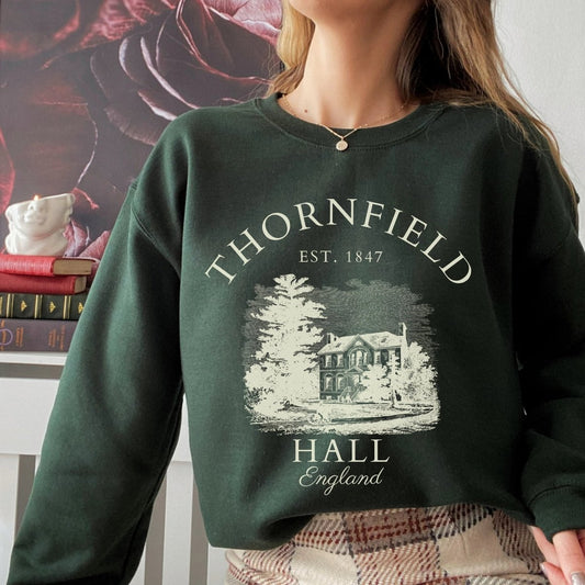 Jane Eyre Thornfield Hall Sweatshirt | Cotton Blend Crewneck