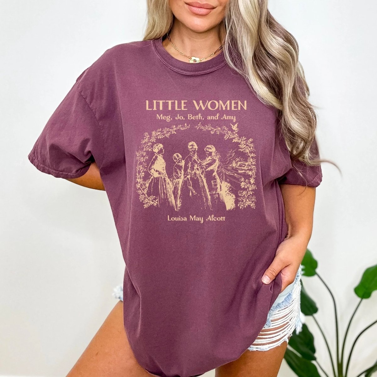Little Women Shirt | Meg, Jo, Beth, Amy Comfort Colors® Cotton Tee