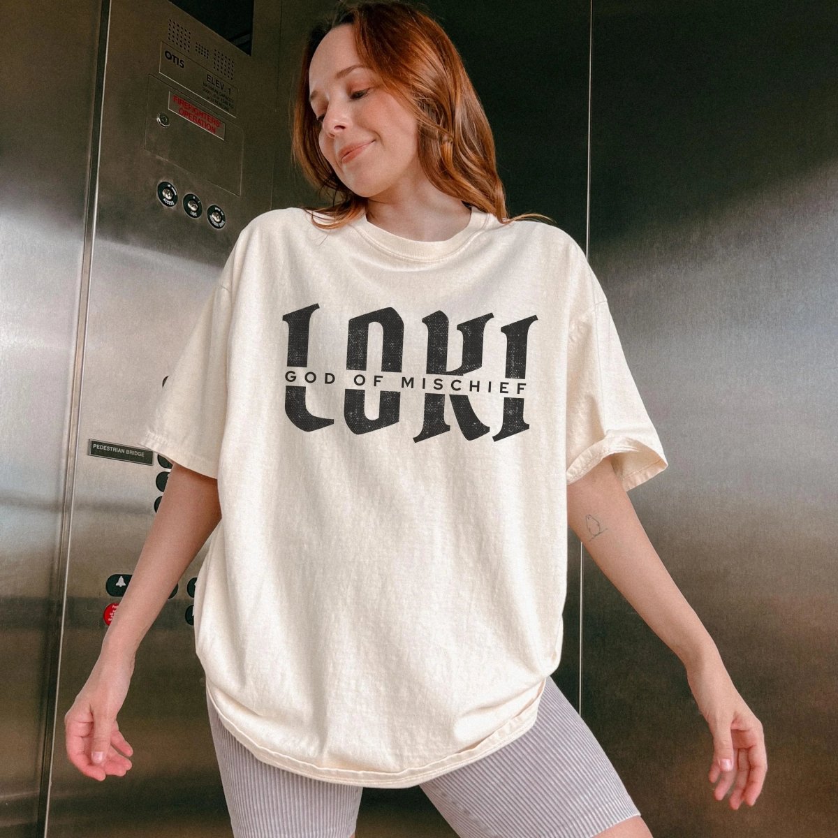 Loki God of Mischief Shirt | Comfort Colors® 100% Cotton Tee