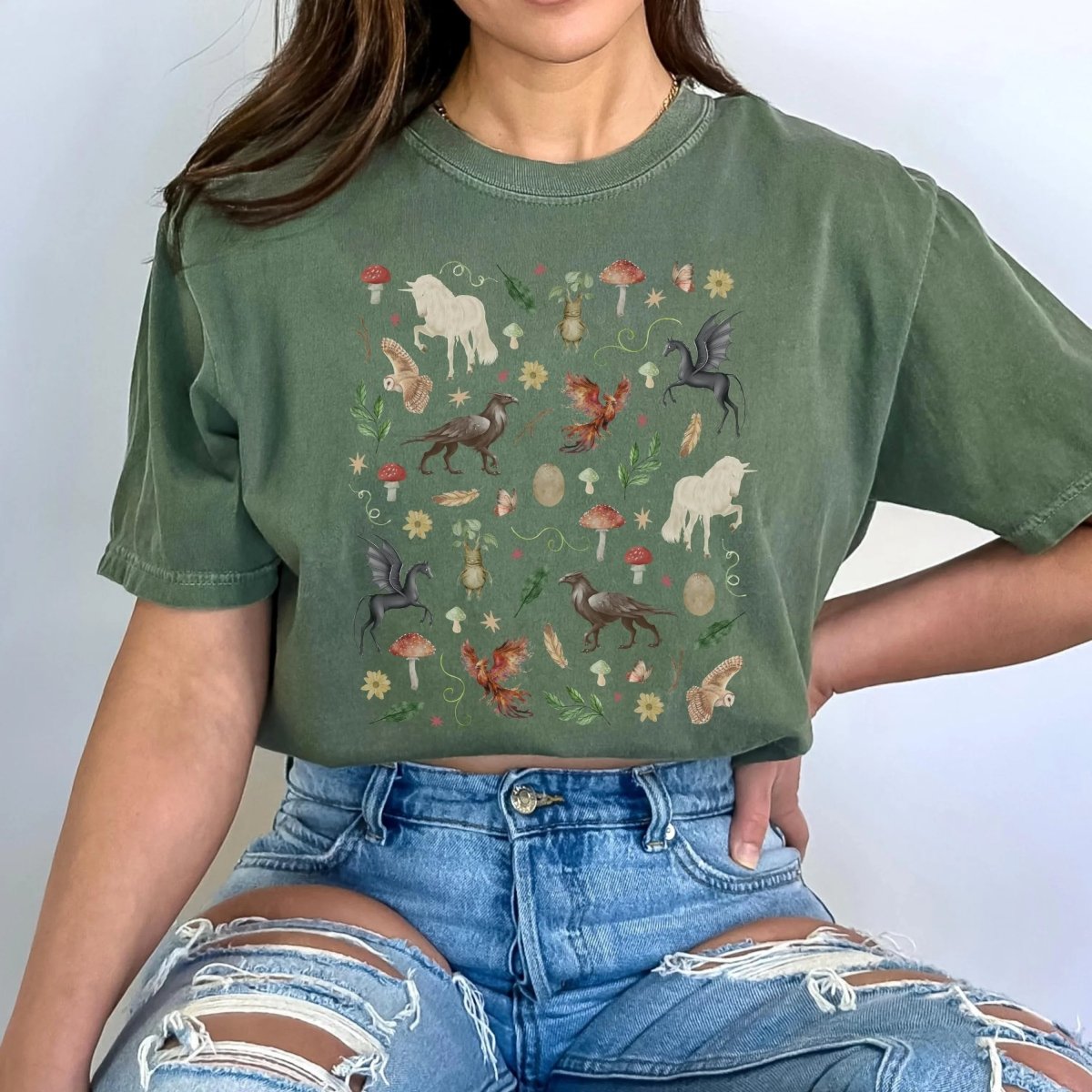 Magical Creatures Shirt | Fantasy Soft 100% Cotton Tee