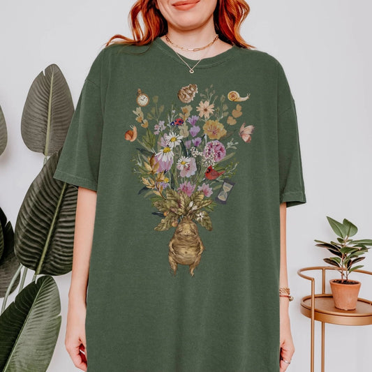Mandrake Herbology Shirt | Fantasy Comfort Colors® 100% Cotton Tee