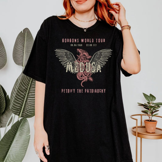 Medusa Band Shirt | Feminist Soft 100% Cotton Tee