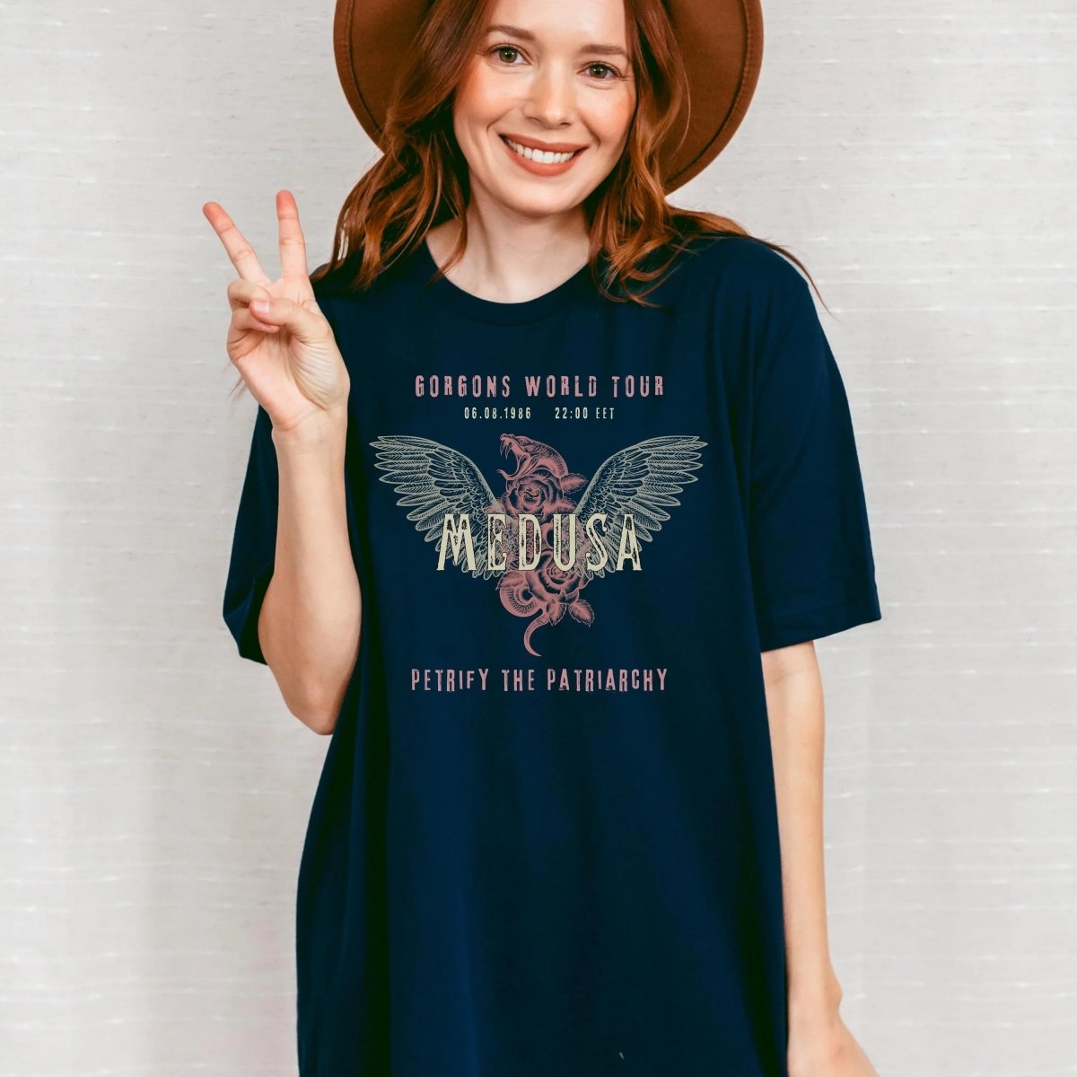 Medusa Band Shirt | Feminist Soft 100% Cotton Tee
