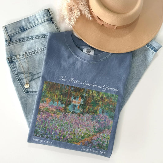 Monet Artist's Garden at Giverny Shirt | Comfort Colors® Cotton Tee