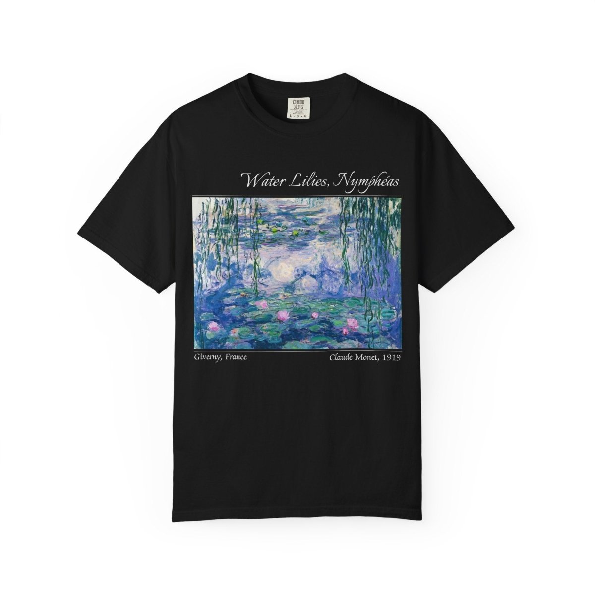 Monet Water Lilies Shirt | Painting Comfort Colors® 100% Cotton Tee
