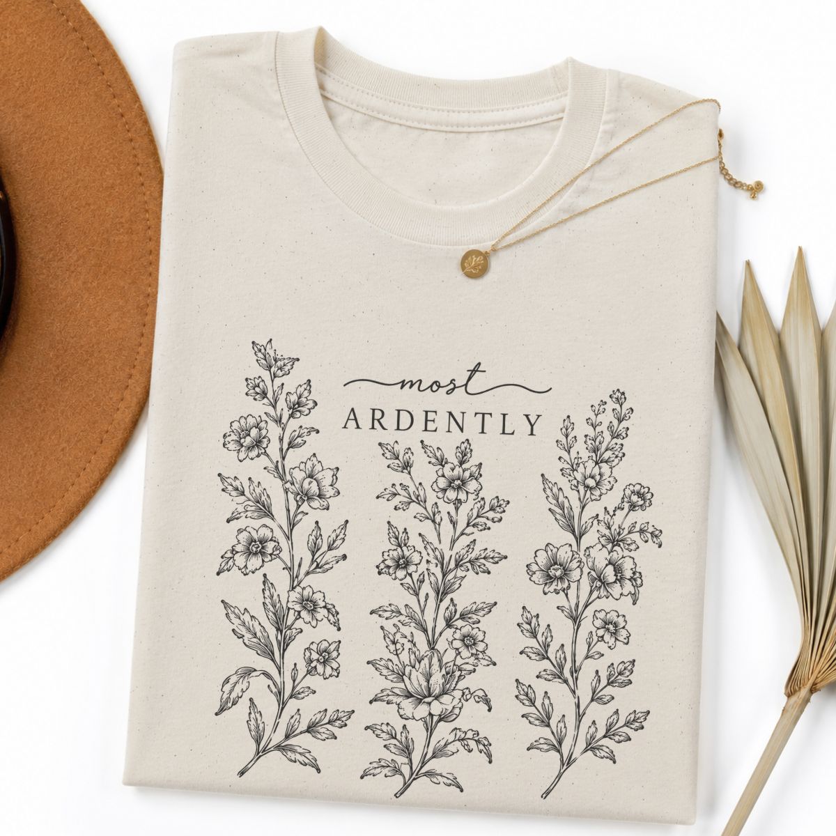 Most Ardently Floral Tshirt
