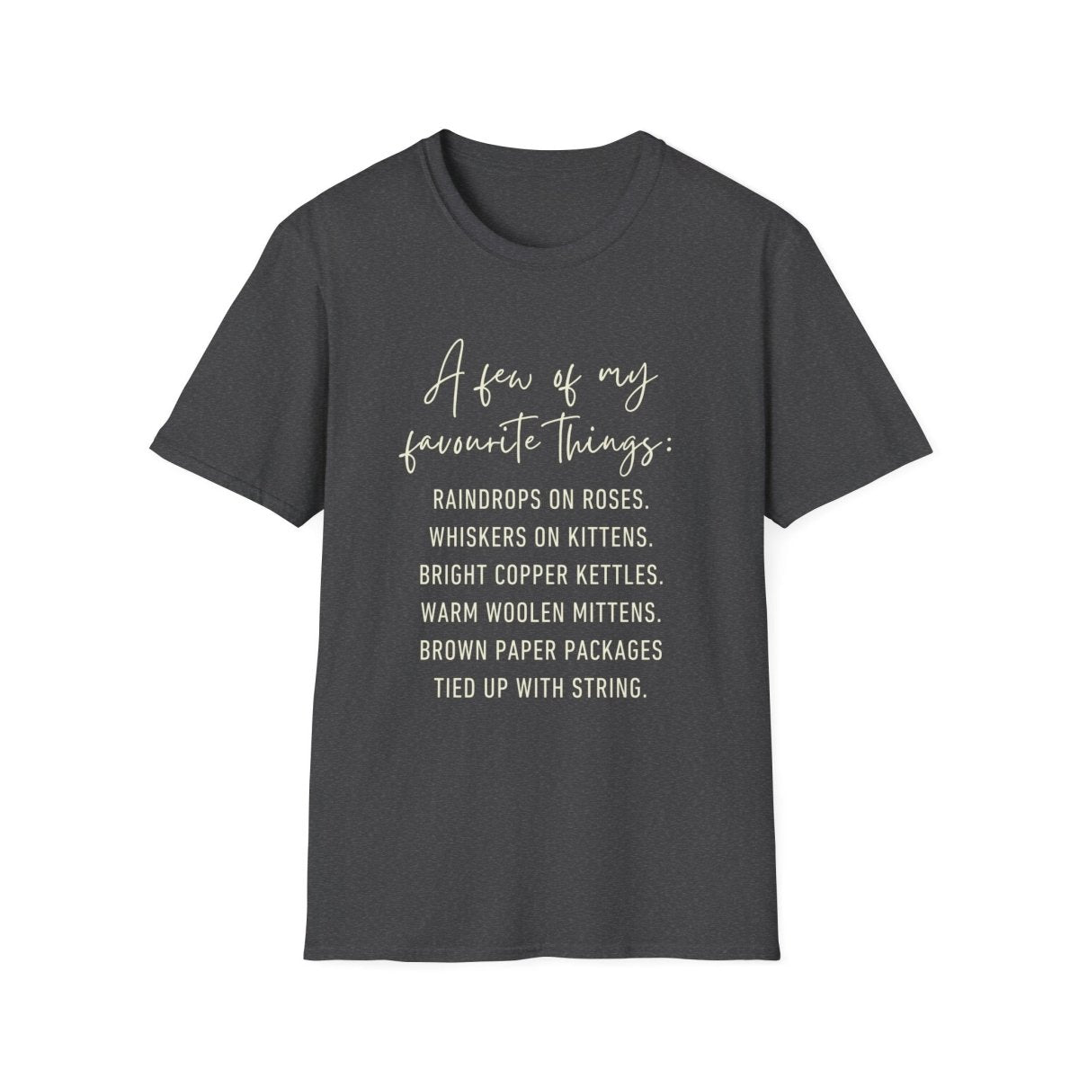 My Favorite Things Tshirt