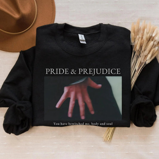 Pride and Prejudice Hand Flex Sweatshirt | Cotton Blend Crewneck