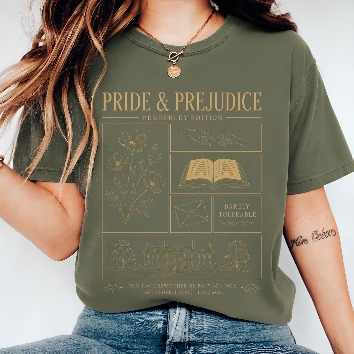 Pride and Prejudice Newsletter Tee