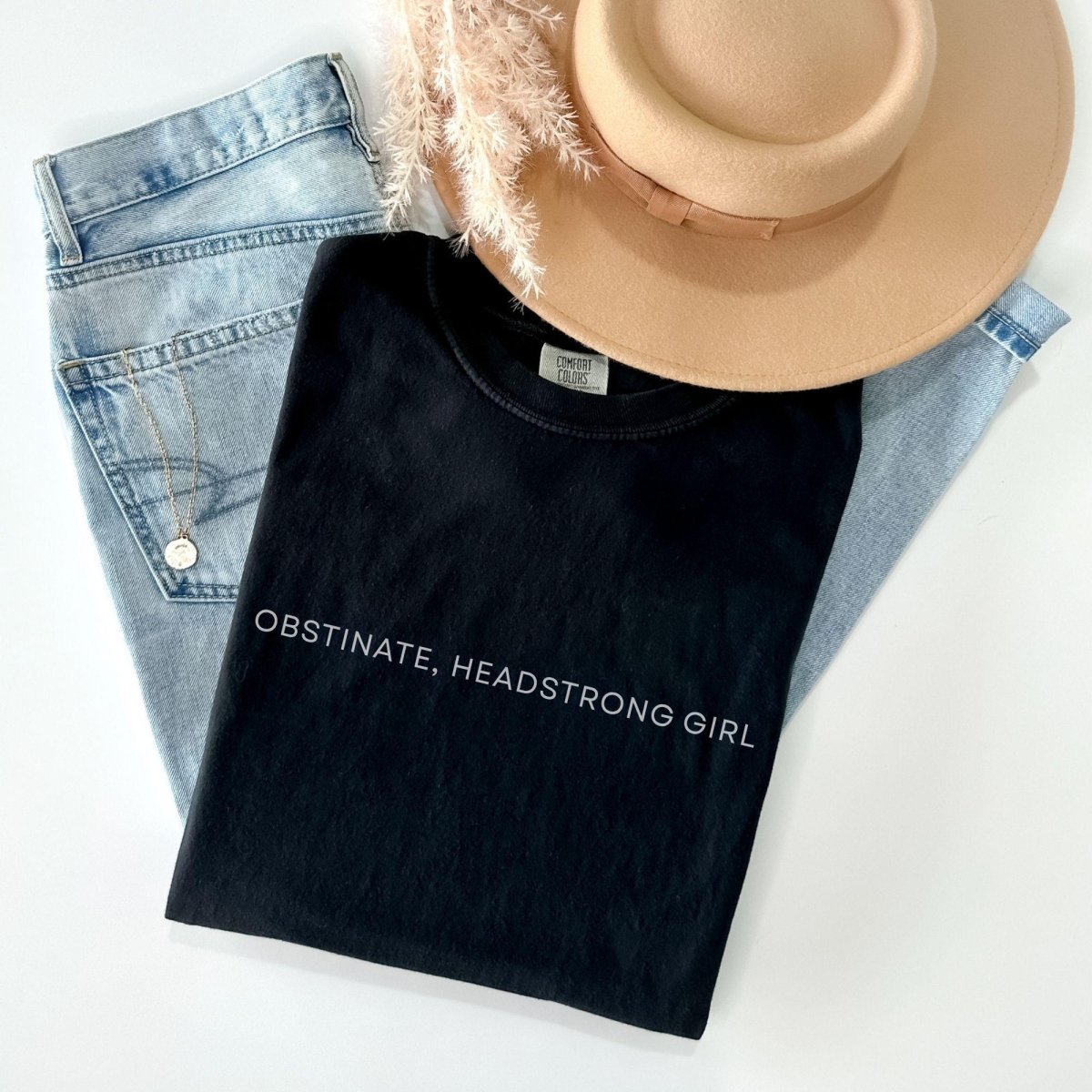 Pride and Prejudice Obstinate Headstrong Girl Tshirt