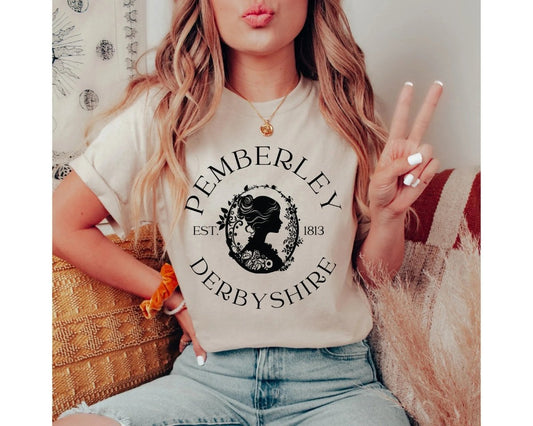 Pride and Prejudice Pemberley Shirt | Soft 100% Cotton Tee