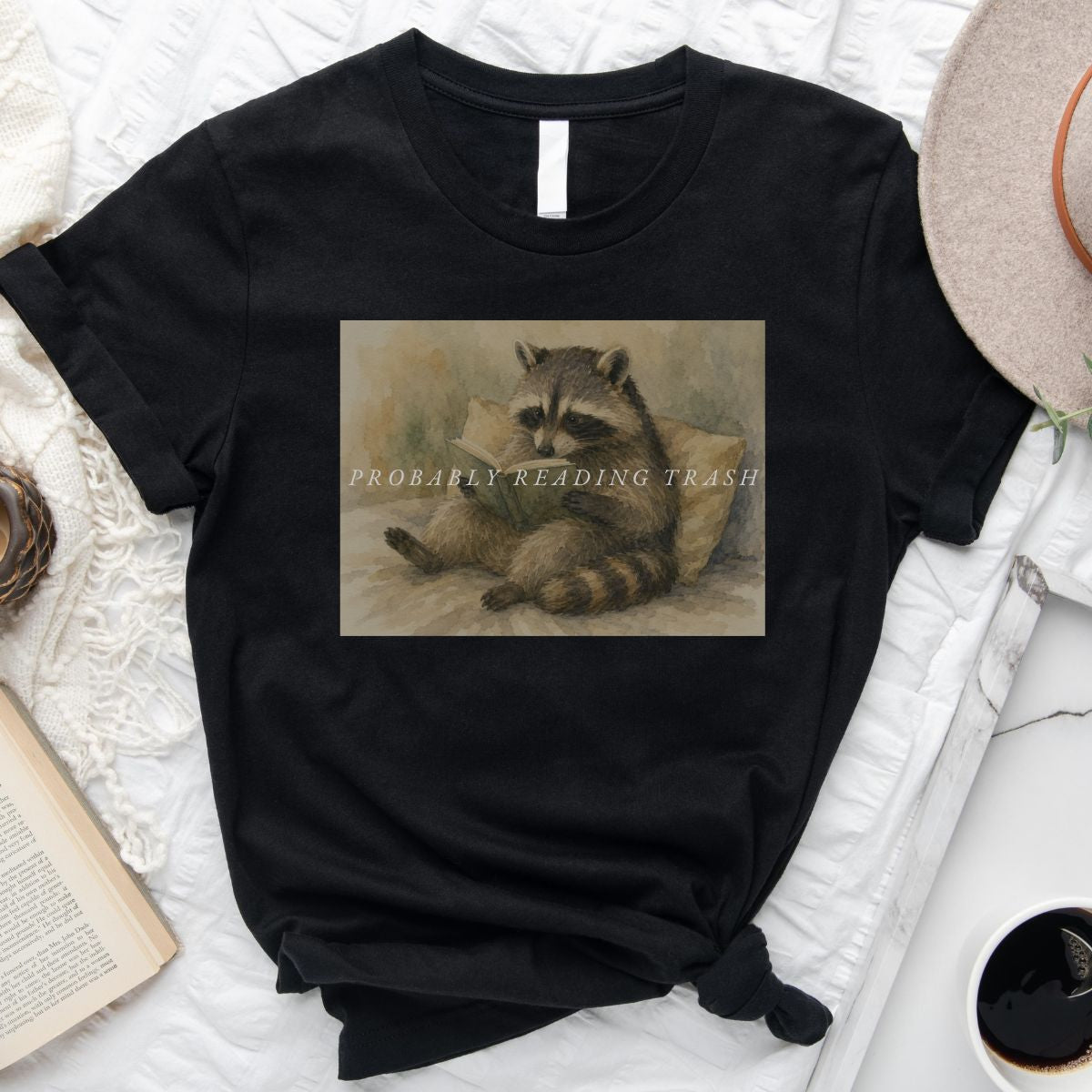 Probably Reading Trash Tee