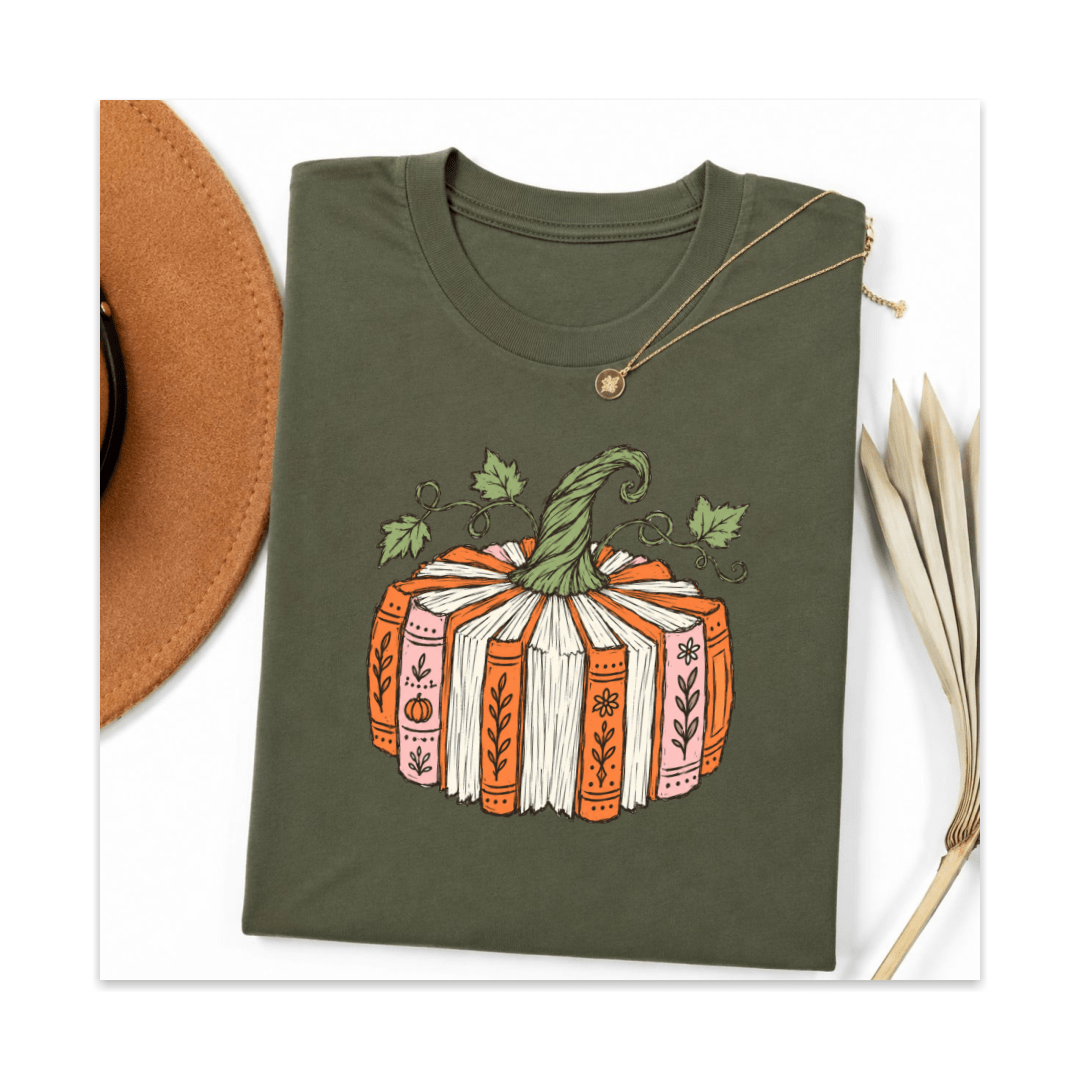 Pumpkin Book Tee