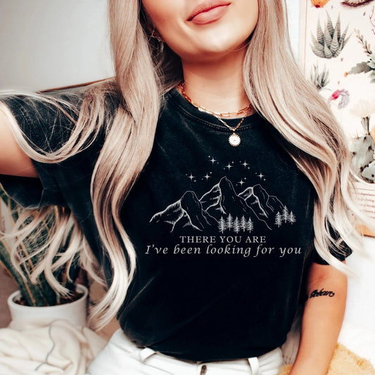 Romantasy There You Are Shirt | Book Lover Soft 100% Cotton Tee