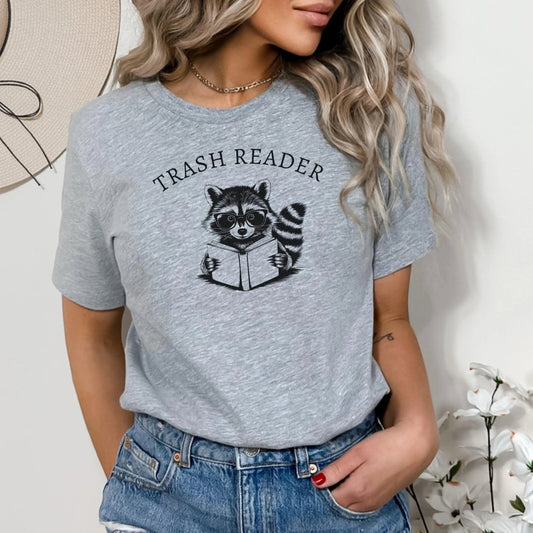 Smut Trash Reader Shirt | Book Lover Soft 100% Cotton Tee
