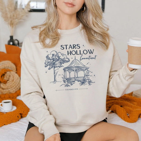 Stars Hollow Sweatshirt | Cozy Cotton Blend Crewneck