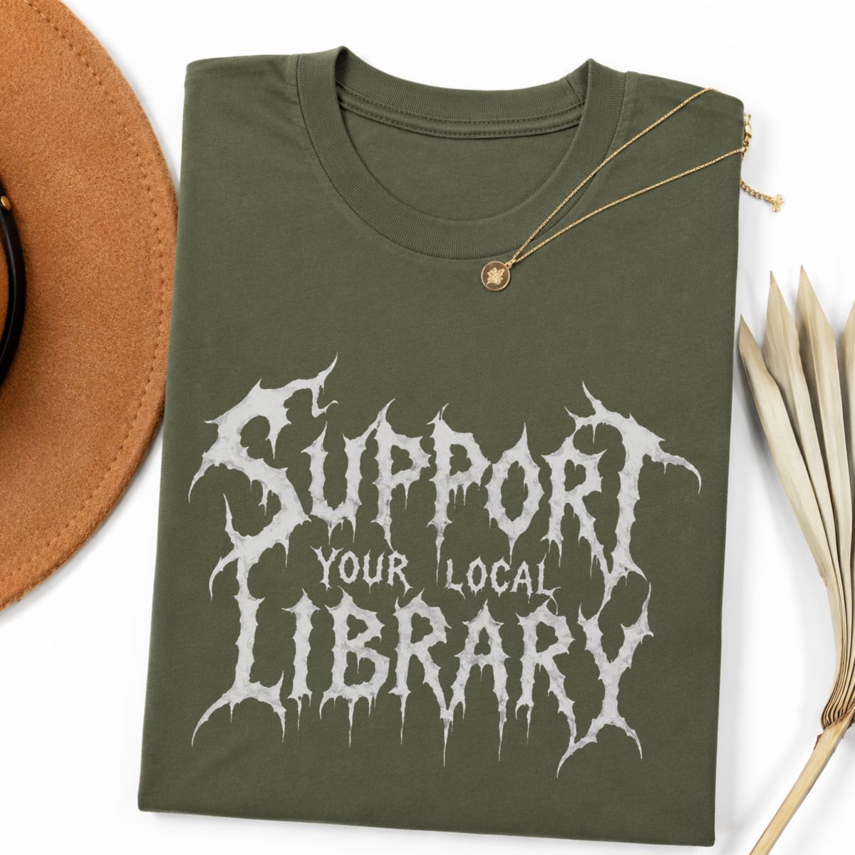 Support Your Local Library Tee