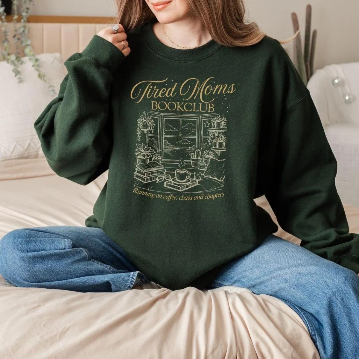 Tired Moms Bookclub Sweatshirt