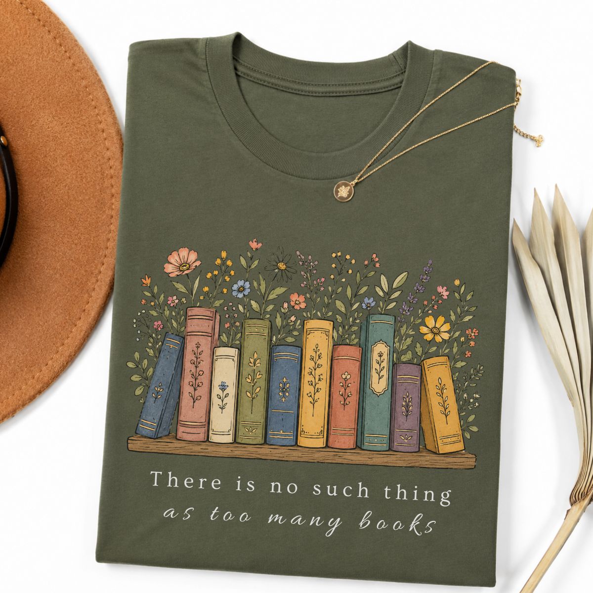 Too Many Books Tee