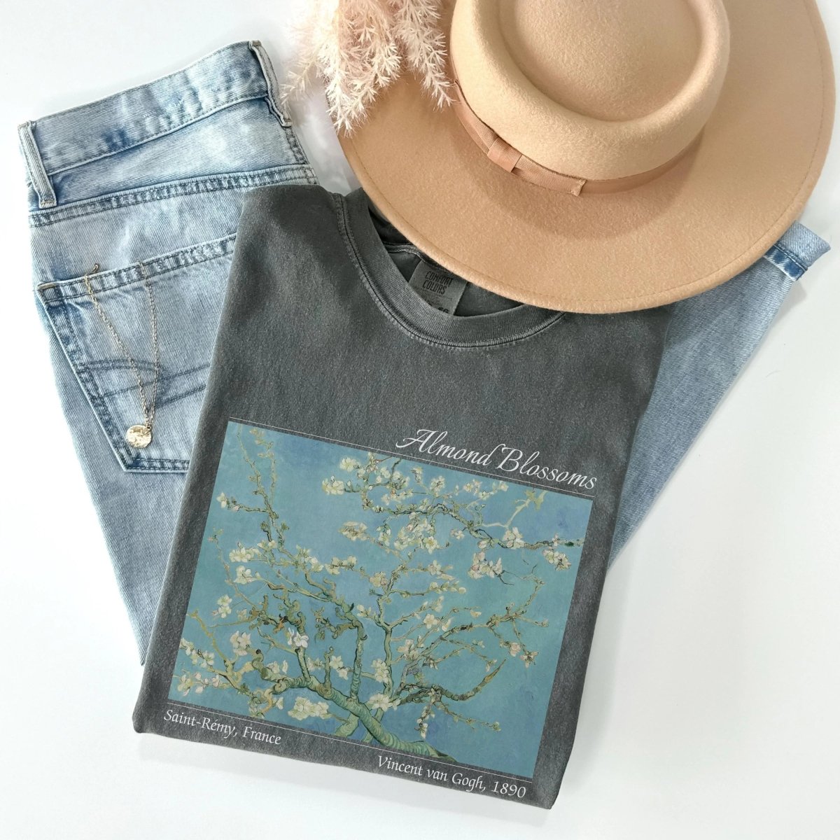 Van Gogh Almond Blossom Shirt | Art Comfort ColorsĀ® Cotton Tee
