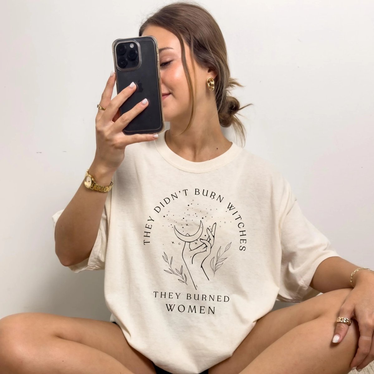 Witchy Feminist shirt | Soft 100% Cotton Tee