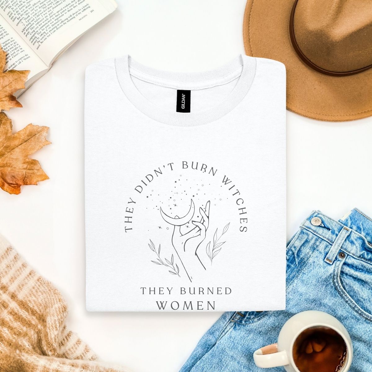 Witchy Feminist shirt | Soft 100% Cotton Tee