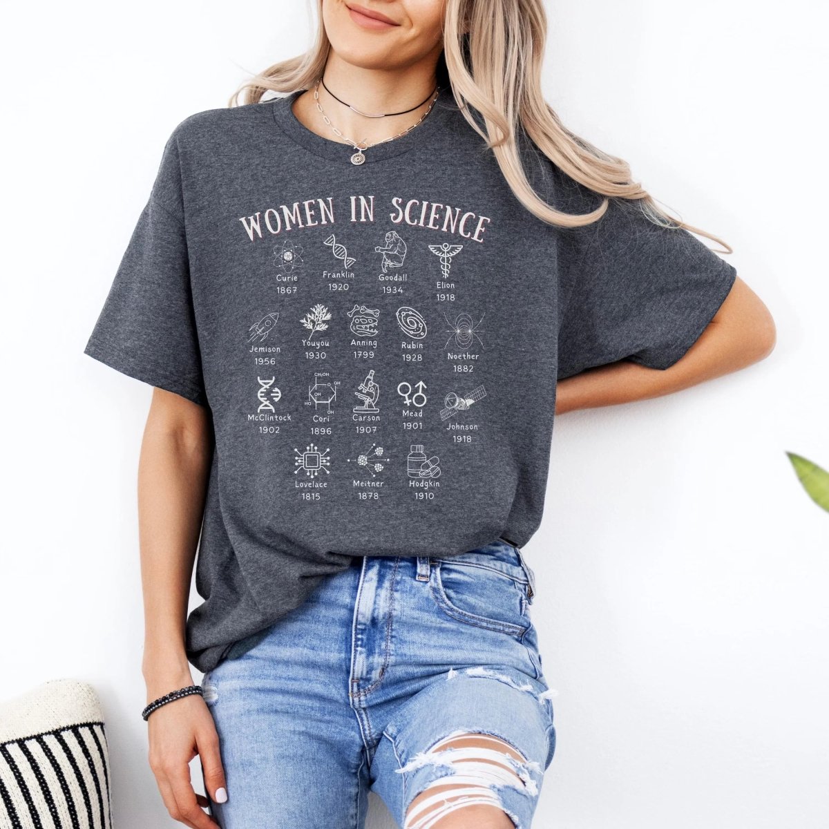 Women in Science Shirt | Feminist Soft 100% Cotton Tee