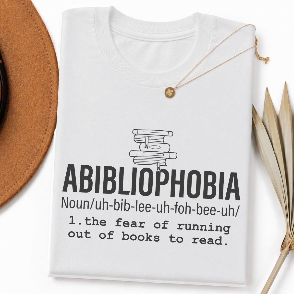 Abibliophobia Tee