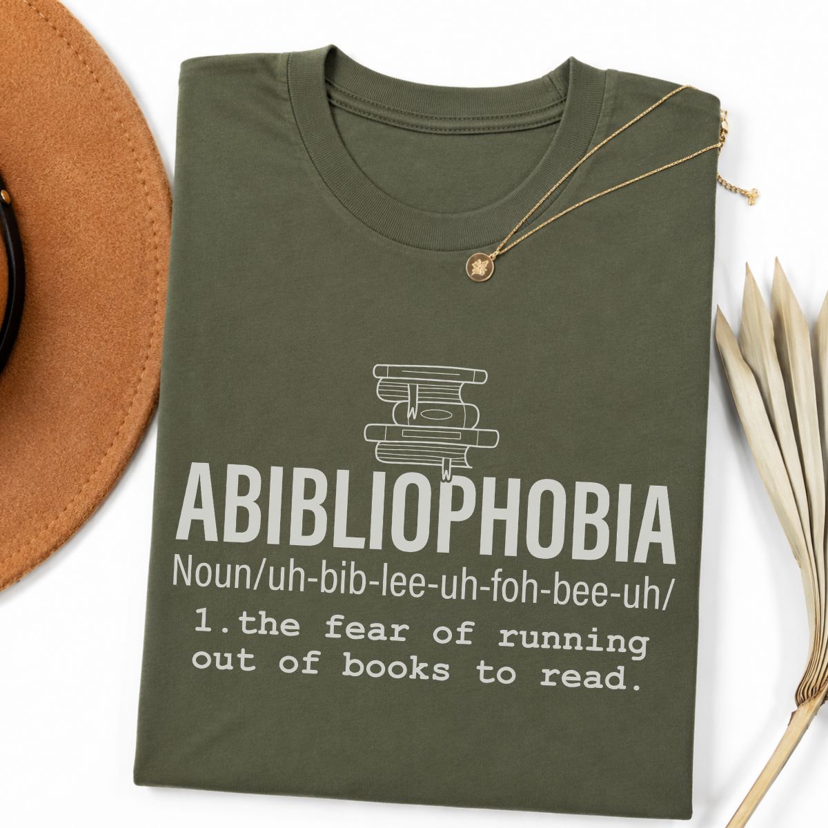 Abibliophobia Tee