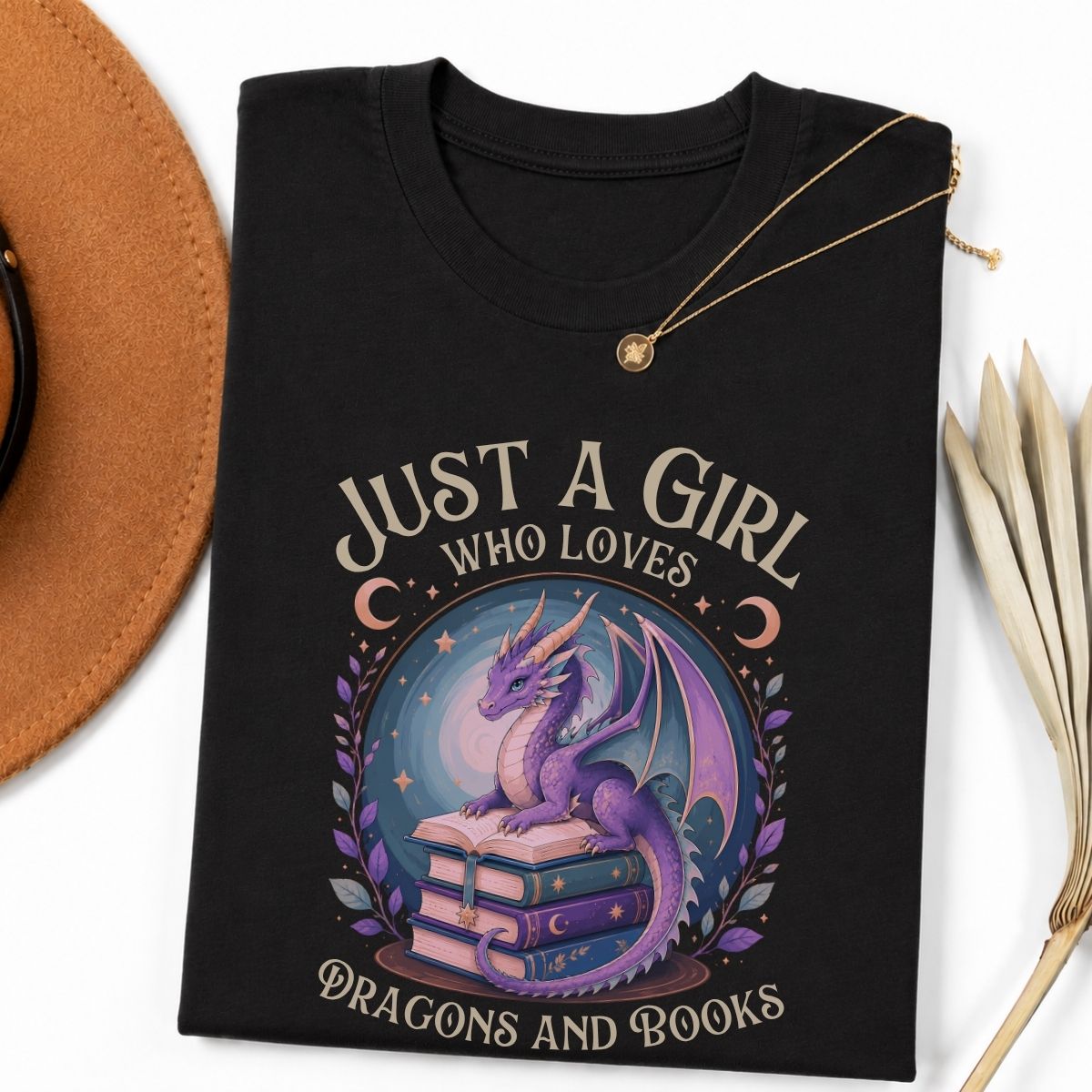 Dragons and Books Tee