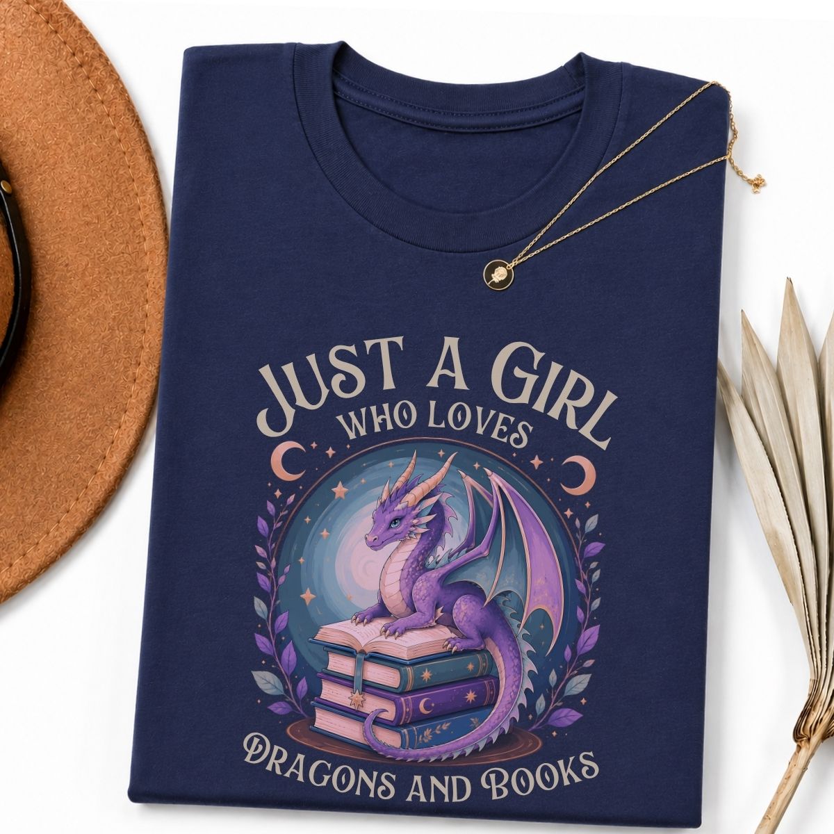 Dragons and Books Tee